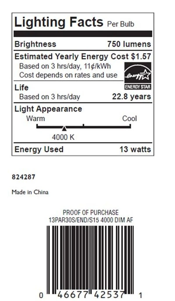 Philips LED Reflector Flood Retrofit (425371) 3 Philips LED Reflector Flood Retrofit (425371) - Image 3