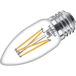 Philips® 3.3w B11 E26 Medium Base Led Decorative Bulb 2200-2700k (10-Case)