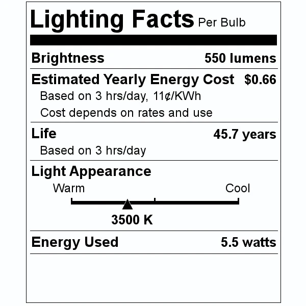 Philips LED Light Bulb (532457) 3 Philips LED Light Bulb (532457) - Image 3