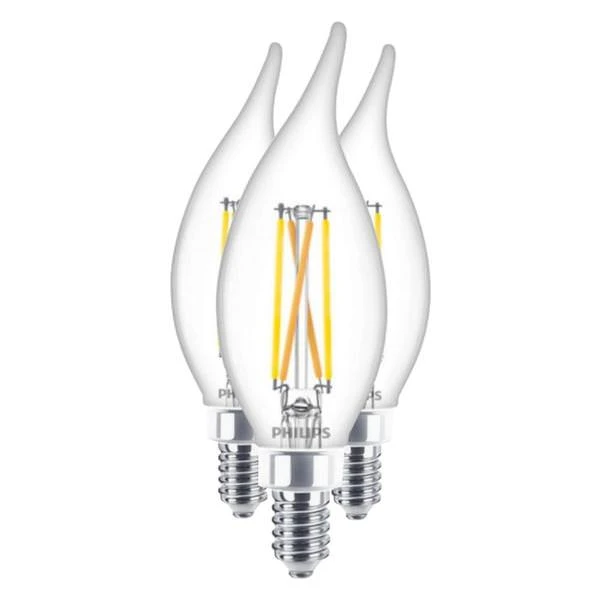 Philips LED Light Bulb (3 Pack) (566653) 2 Philips LED Light Bulb (3 Pack) (566653) - Image 2